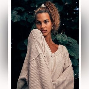 Free People V-neck sweater